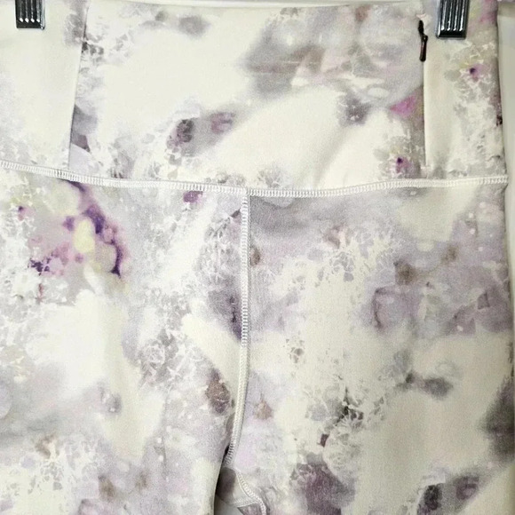 CALIA by Carrie Underwood Abstract Purple and White Leggings - Picture 2 of 8